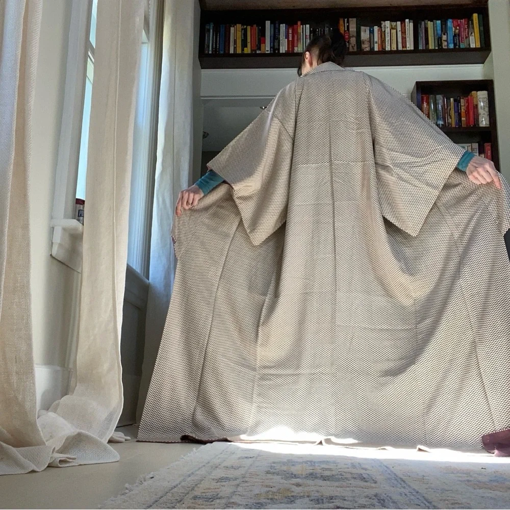 Silk kimono - Picture 3 of 15